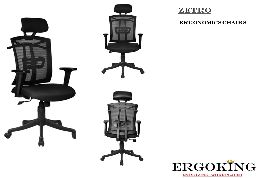  zetro Ergonomics chairs by Ergoking