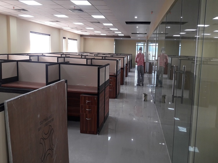 Modular office workstations by DdecorArch